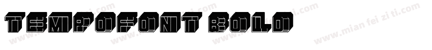 TempoFont Bold字体转换